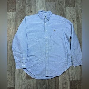 Ralph Lauren Light Blue Casual Button-Down Shirt